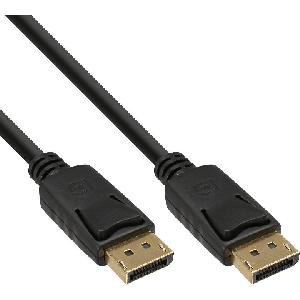 InLine DisplayPort Cable black gold plated 3m